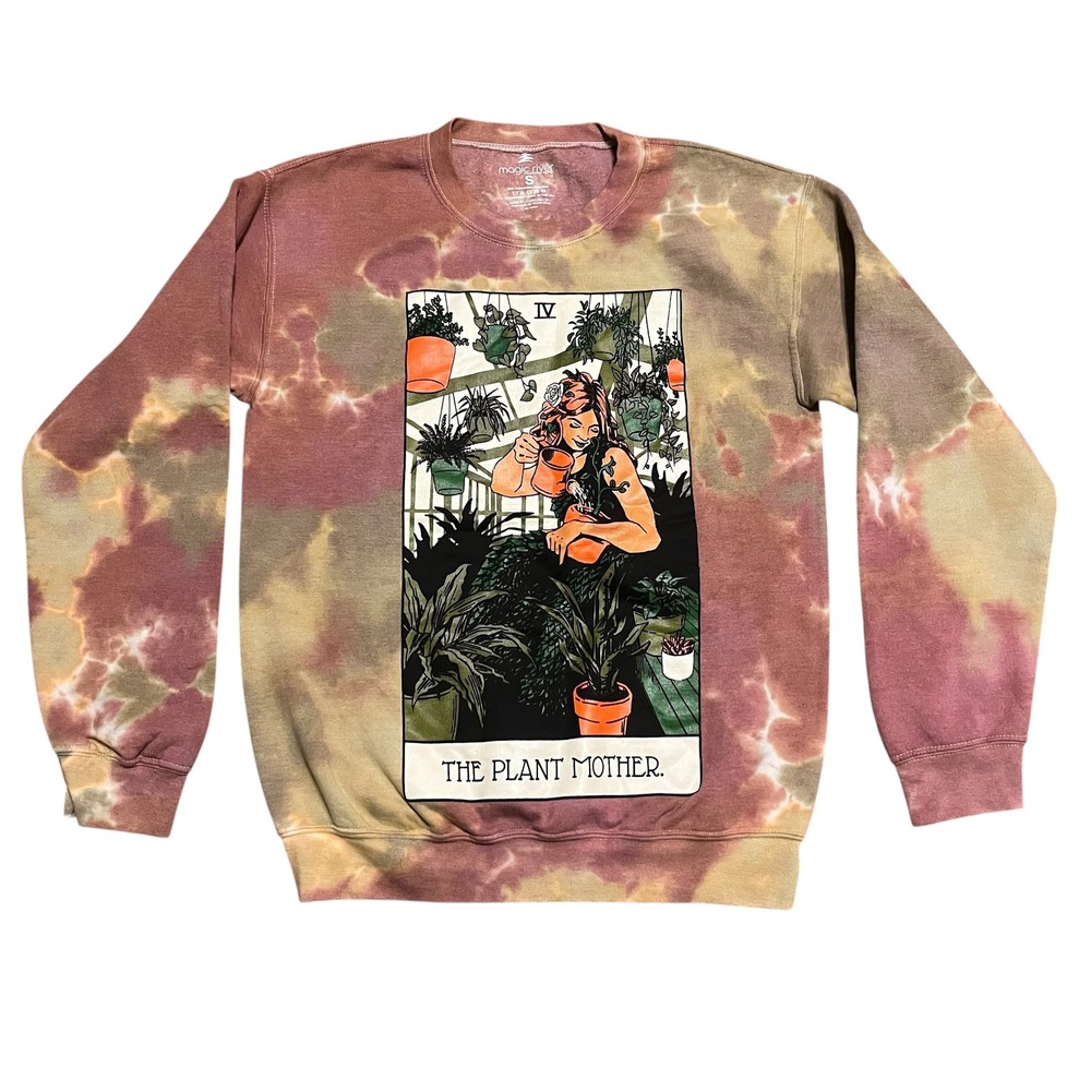 The Plant Mother Tie Dye Crewneck